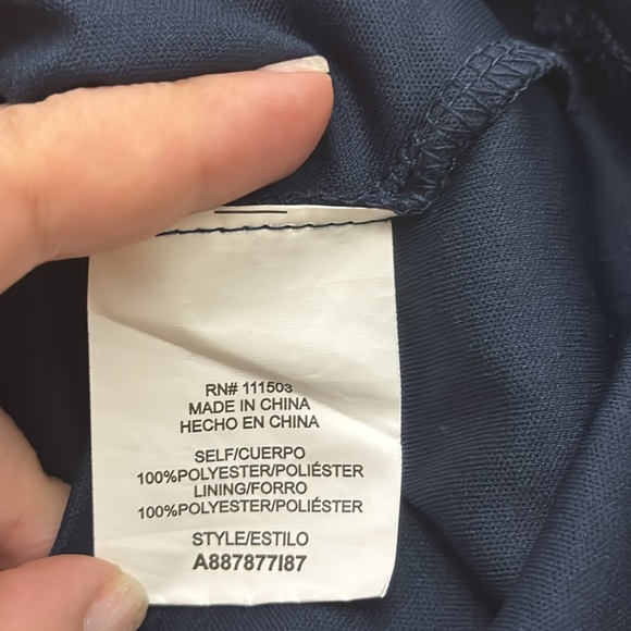 As U Wish Womens Large Short Sleeve Dress Elastic Waist with Belt Floral - Picture 12 of 12